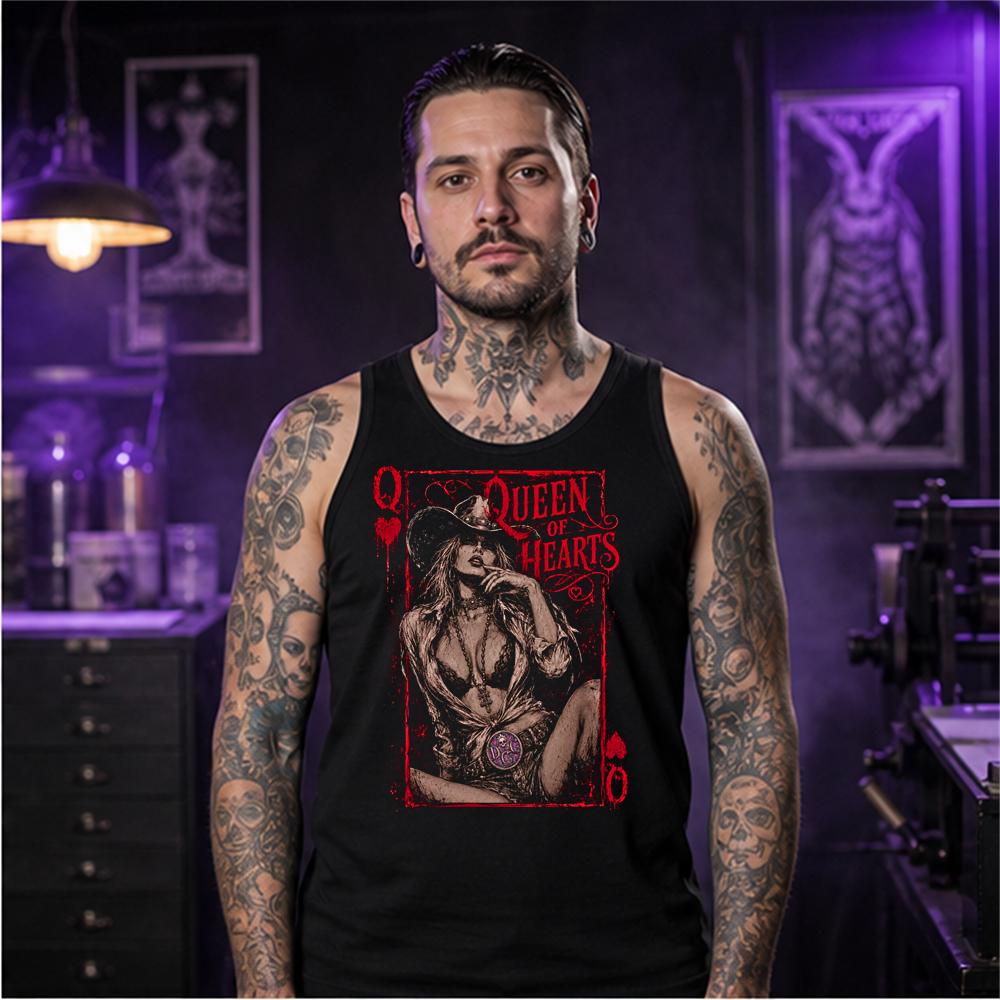 Queen of Hearts Tank Top