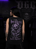 I May Be Broken Sleeveless Vest