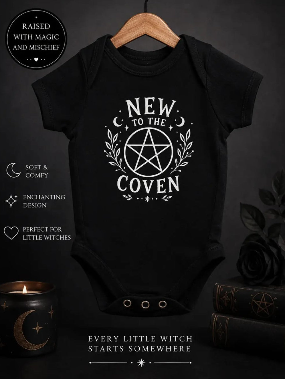 New to the Coven Baby Vest
