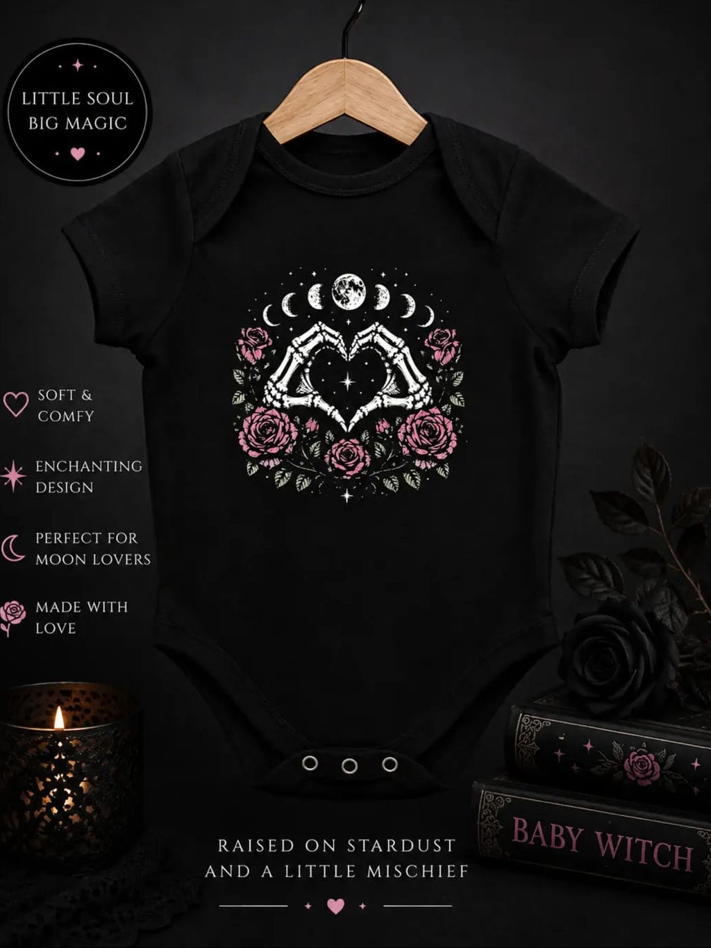Raised on Stardust Baby Vest