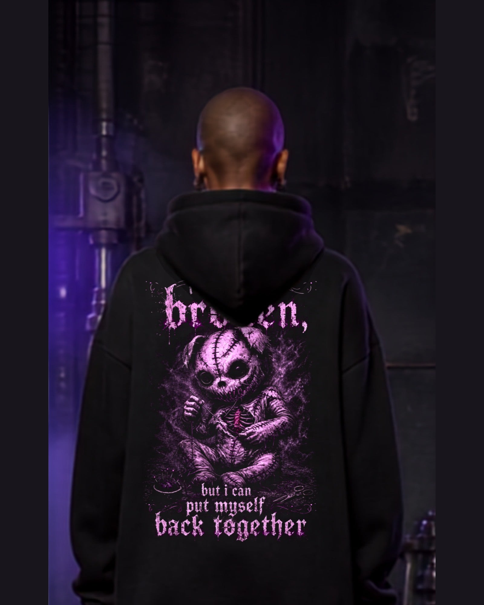 Broken Hoodie
