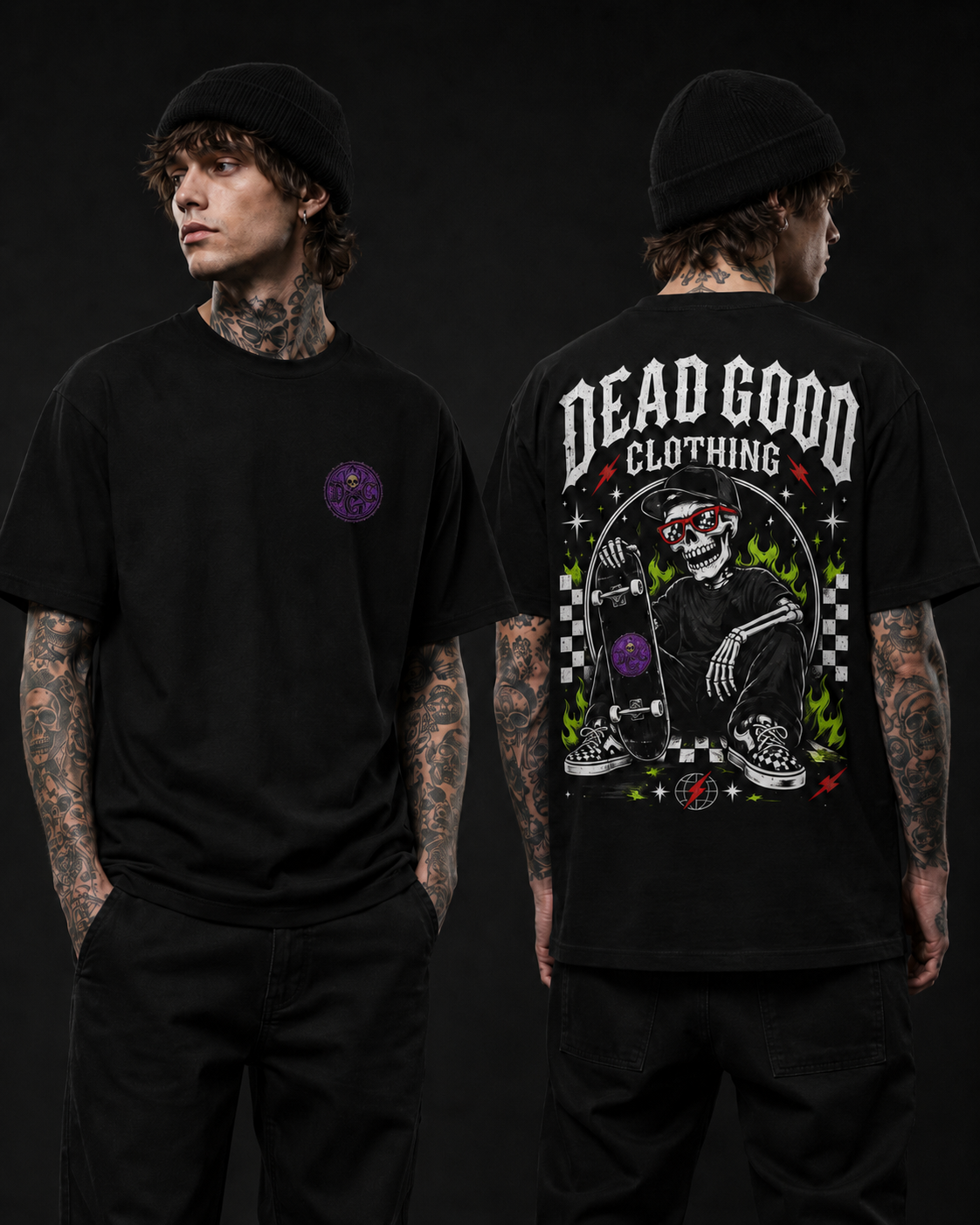 Skate Skull T-Shirt