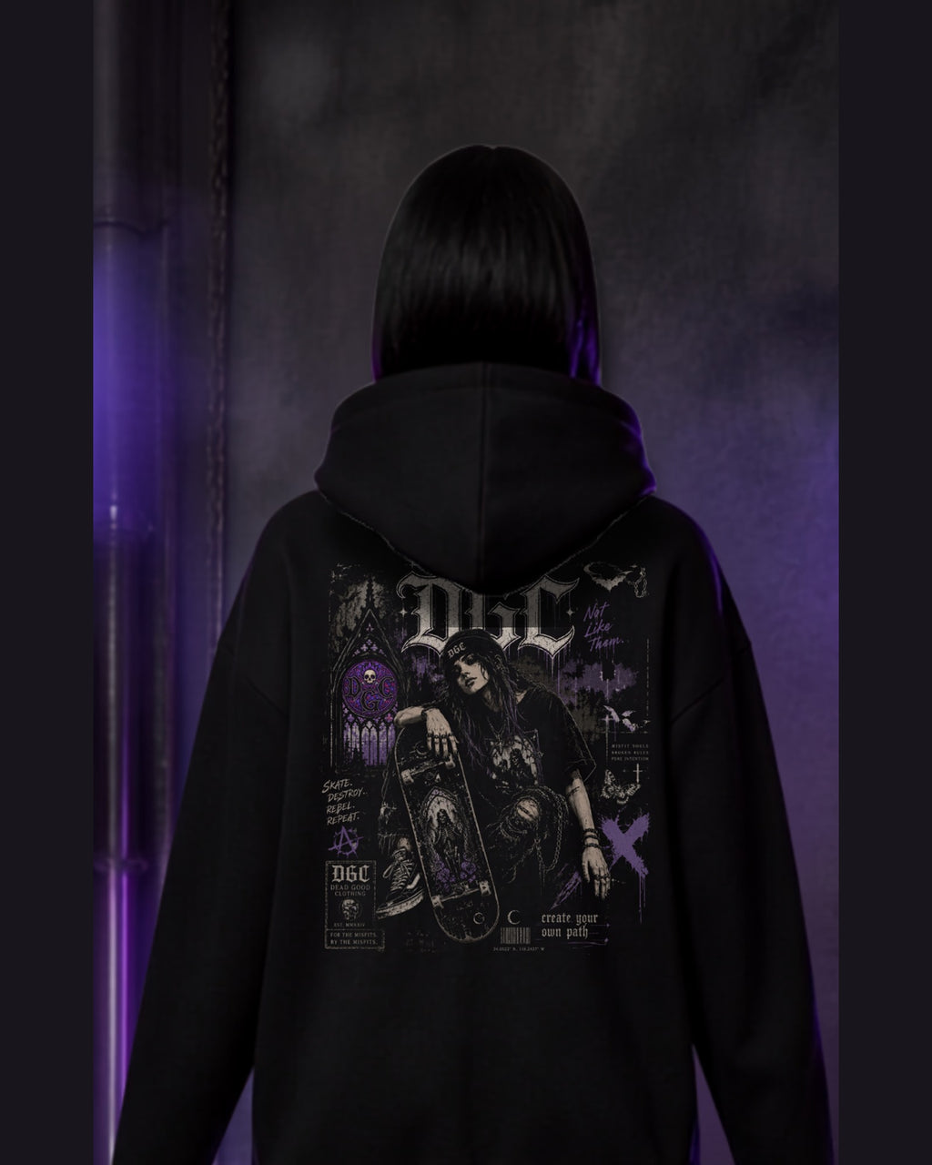 Skater Girl Hoodie