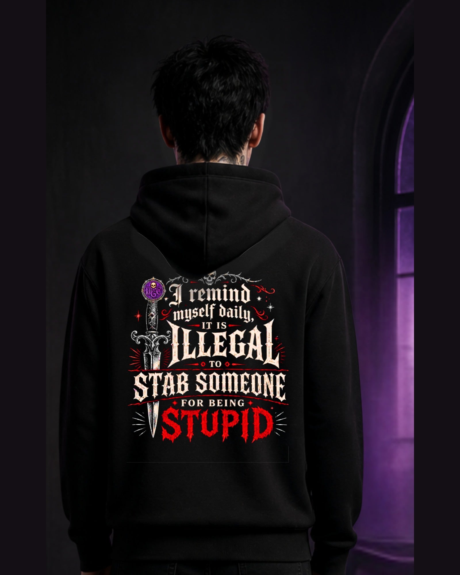 Stab Someone Hoodie