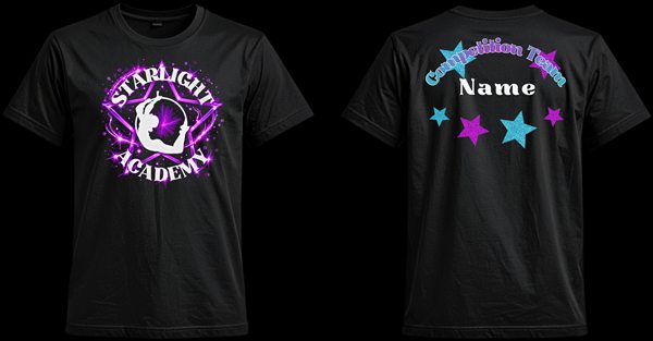 Starlight Academy finished T-shirts